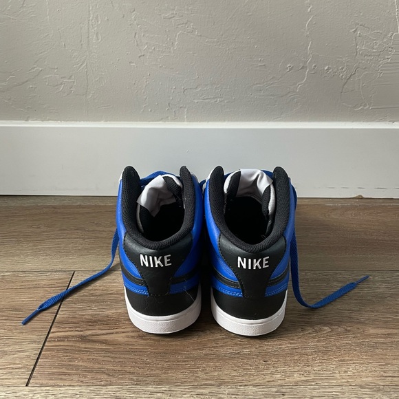 Men’s Nike Court Vision Mid 500 Trainer Royal Blue Size 8 - Picture 4 of 5